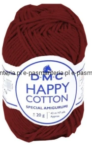 włóczka HAPPY COTTON DMC 805 / ciemny rudy