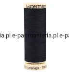nić uniwersalna Gutermann 100m kol.000/ czarna