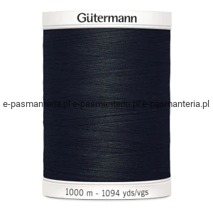 nić uniwersalna Gutermann 1000m kol.000/ czarna