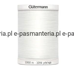 nić uniwersalna Gutermann 1000m kol.800/ biała 