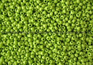 koraliki szklane TOHO TR-08 kol. 44 jasny zielony 3mm 10g