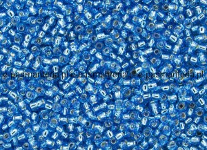 koraliki szklane TOHO TR-08 kol. 23B niebieski metalizowany 3mm 10g
