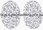łaty w kwiaty termoprzylepne 2 szt. kol.5743 (szare)      