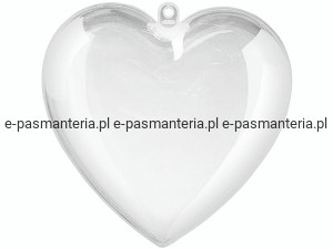 plastikowe serce 6cm