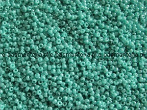 koraliki szklane okrągłe TOHO TR-11 kol. 132/błękitny seledynowy   2,1mm 10g                   