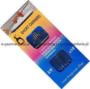 igły ręczne do cerowania krótkie PONY  09851 .