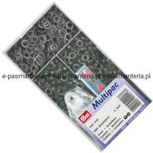 oczka do tkanin,jeansu  fi 5mm czarne 500szt PRYM 542416 .