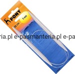 druty na żyłce  80cm 9" PONY 50668 .