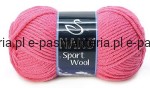włóczka SPORT WOOL kolor: 1174 / różowy #