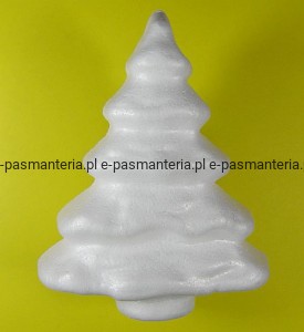 choinka styropianowy