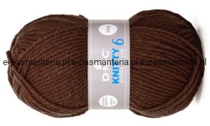 włóczka DMC KNITTY 6 kol. 947 / brązowy