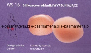 silikonowe wkładki wypełniające WS-16 rozmiar uniwersalny