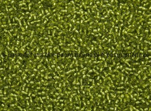 koraliki szklane okrągłe TOHO TR-11 kol. 24/srebrzysta zieleń  2,1mm 10g            