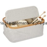 torba na przybory dziewiarskie/ krawieckie  PRYM 612682  "tkanina + bambus"