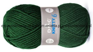 włóczka DMC KNITTY 6 kol. 839 / zieleń butelkowa