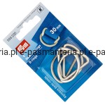 półkole metalowe 30mm srebrne 4szt PRYM 555230 .