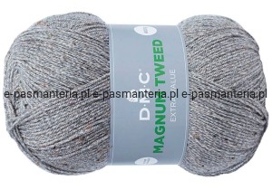 włóczka MAGNUM TWEED DMC kol. 752 / popielaty 400gr