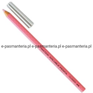 ołówek wodozmywalny różowy CLOVER art.5002 